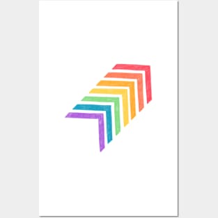 LGBT Pride Arrow Design Posters and Art